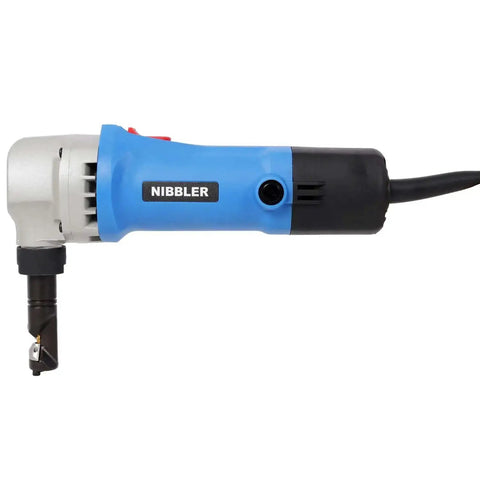 Heavy Duty Sheet Metal Cutter For 16 Gauge Steel And Aluminum, 360 Degree Rotating Head, High Speed 2000 RPM, side view