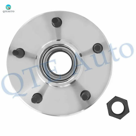 Top view of Pair Of 2 Front Wheel Hub Bearing Assemblies For 2000 2001 Dodge RAM 1500 RWD Direct Fit Replacement Kit, Heavy Duty
