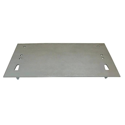 5 By 8 Inch 16 Gauge Stud Guard With 6 Holes And 2 Prongs Pack Of 25 For Plumbing Installations Ideal For Pipe Protection And Wall Guarding Part Number S33013 Made In USA Durable Steel Construction For Long Lasting Protection In High Traffic Applications