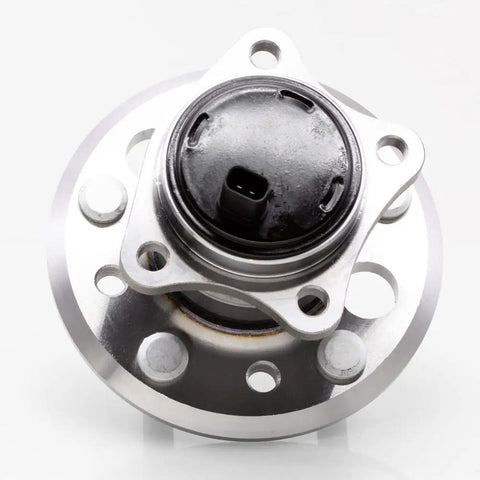Rear Right Wheel Hub Bearing Assembly With ABS, 5 Lug Bolts, Fits 2004 2006 Lexus ES330, 2007 2012 ES350, top view