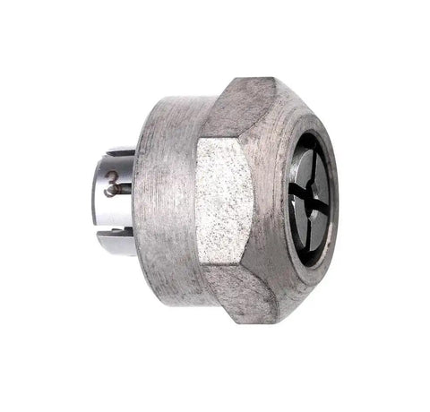 Beefy 6 mm Collet With Flange Nut For Die Grinders And Routers, Heavy Duty Tool Chuck For Metalworking, Milling And Finishing, Part 631945000