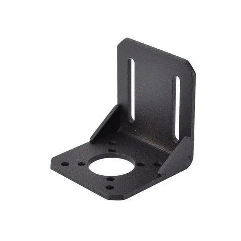 Budget NEMA 17 Stepper Motor Mounting Bracket Made From Steel Alloy With A Tough Plastic Finish Includes Four Extra Holes For Geared Stepper Motors ST M1 By STEPPERONLINE Not For High Precision Geared Motors The Strongest Mounting Bracket On The Market.