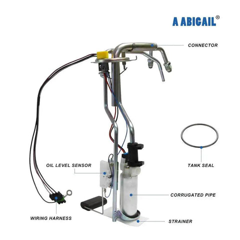 Beefed-Up Electric Fuel Pump Replacement For 1996 1997 Chevy GMC C/K Series Trucks wiring harness, connector, tank seal, strainer