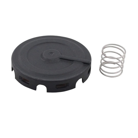 NewYall PCV valve diaphragm repair kit with membrane; round black cap and metal spring