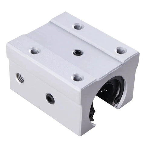 Close-up of a ball slide block from Pro Grade Ultra Smooth And Quiet Linear Guide Set For Precise Motion 4 Pack.