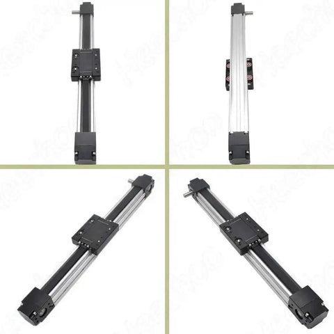Fast 400mm Belt Driven Linear Actuator With 16 Inch Stroke For CNC Positioning, Nema 17 Motor, precision guide rail system