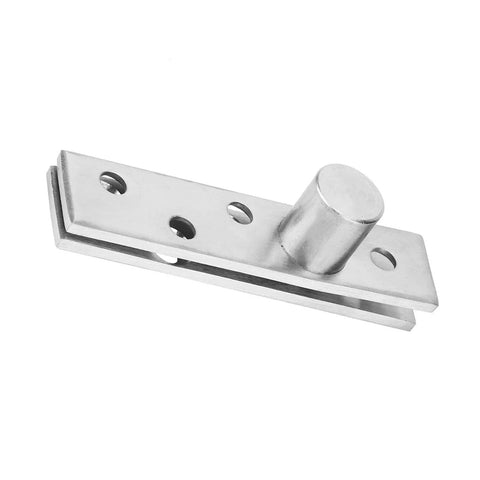 Hidden Door Pivot Hinge Set 2 Pack, 360 Degree Stainless Steel Concealed Rotating Axis Hinges, side view