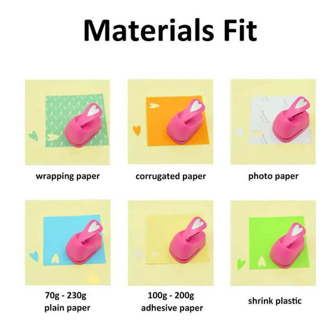 3 Inch Circle Lever Punch For Paper Crafting And DIY Projects on various paper types, showcasing versatility for scrapbooks and cards