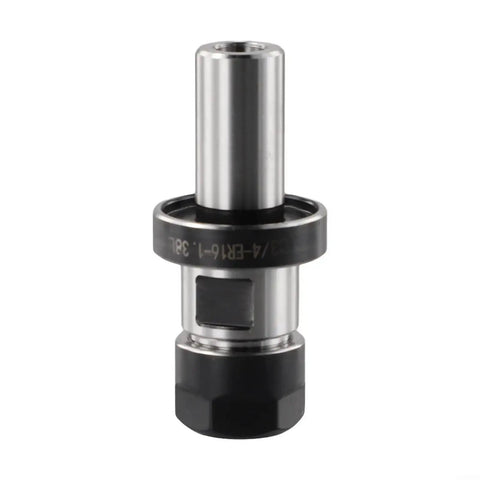Ultra Precise Three Quarter Inch Straight Shank Chuck Tool Holder for ER16 Collets, 0.0003 Inch TIR, front view