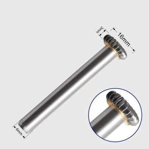 Solid Carbide Tungsten End Mill 6mm Shank T Type Grinding Head For Wood Metal Stone Engraving Polishing And Trimming