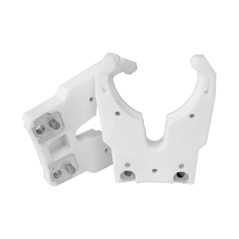 HSK63F Clamp Set Five Piece Nylon Iron ABS White Tool Holder Claw for CNC Machining Center and Woodworking Engraving Machines
