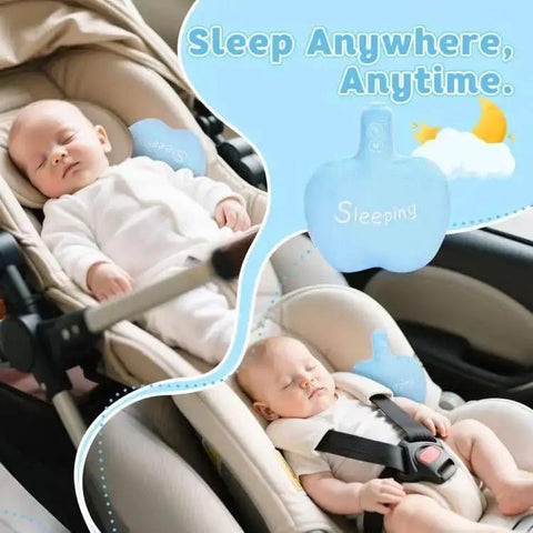 Infants sleeping in car seats with Ultra Soothing Baby Sleep Soother With Gentle Vibration Portable Vibrating Mattress Pad For Newborn And Infant