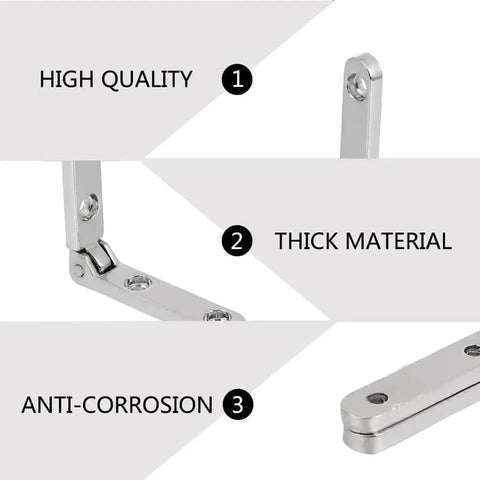 10 Pack 90 Degree Hinges For Wooden Boxes Jewelry Boxes Chest And Gift Boxes Silver Finish With Screws Rddconkit Durable Zinc Alloy