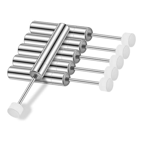 6 Pack Soft Close Trash Can Dampers Piston Replacement For No Slam Silent Operation Hydraulic Lid Damper For Quiet Kitchen And Office Use
