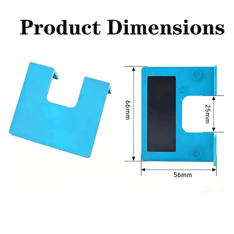 Product dimensions of Door Hinge Jig Kit For Quick Install With Magnetic Locking No Drilling Required And Precise 2mm Groove