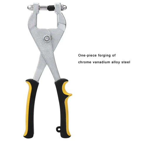Ceiling Grid Hole Punch Pliers Kit 9.57 Inch Multi Purpose Metal Hole Punch Tool With 3.27mm Punch For Thin Metal Sheets Hand Punch