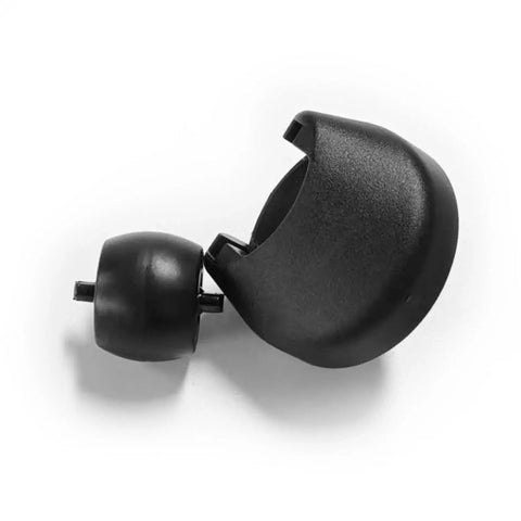 Replacement Rubber Front Wheel Caster For ECOVACS Deebot X9 Pro Omni And X8 Pro Omni T80 Omni T50 Pro displayed on white background