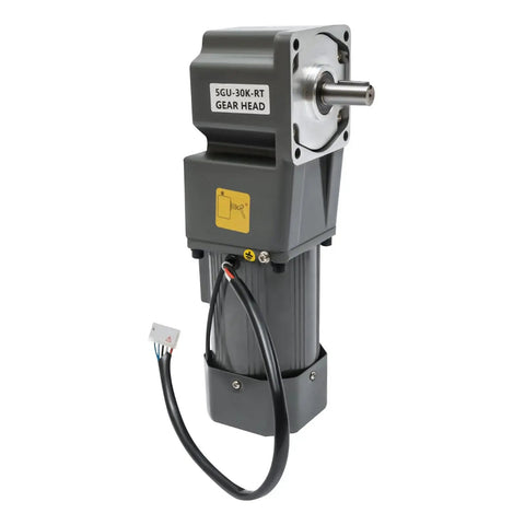 Beefy 110V 120W Electric Gear Motor With Speed Controller 30K Single-Phase High Torque Gear Reducer 45 RPM Right Angle Output