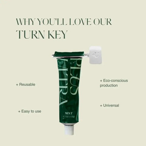 Turn Key Metal Tube Squeezer For Toothpaste And More No Waste Save Every Drop Easy To Use Roller Tool For Creams