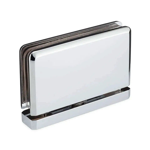 Heavy Duty Pivot Hinge Built Tough For Glass Shower Doors One Half Inch Thick Up To 36 Inches Wide 145 Lb Capacity Polished Chrome