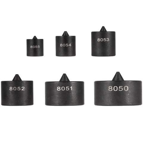 Six Piece Shaft Protector Set For Grip O Matic Pullers And Push Pullers Protects Shaft Centers From Distortion Under Heavy Puller Pressure