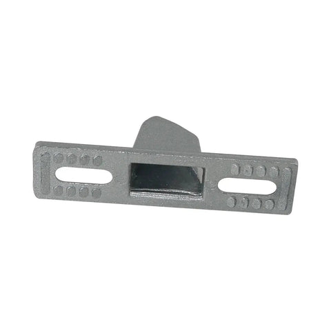 Sliding Door Keepers For Glass Doors 2 Pack Zinc Alloy Lock Keepers With Mounting Screws Rust Resistant Durable Fits Sliding Patio Doors