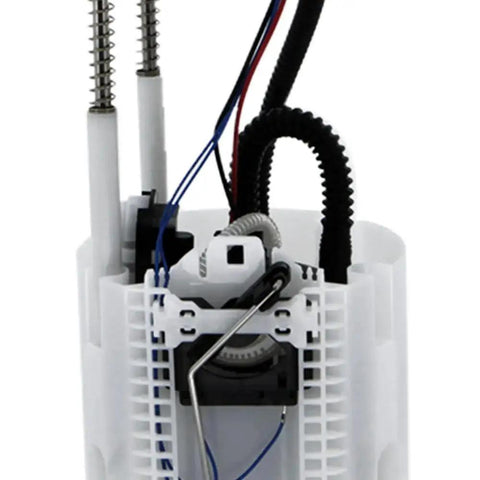 Close-up of High Quality Fuel Pump Assembly Interchange E7270M for 2011-2017 Ram 1500 showing wiring and components.