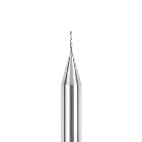 Carbide Upcut Router Bit With One Quarter Inch Shank And One Thirty Second Inch Cutting Diameter For Wood Engraving And CNC Carving Spiral End Mill