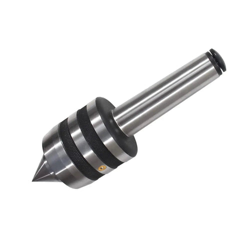 MT3 Morse Taper Live Center with 60 Degree Point 1MT Triple Bearing Lathe Center for High Speed Turning CNC Work