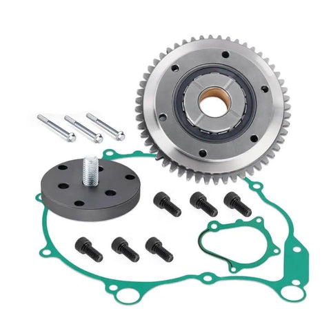 ATV Starter Clutch Gear One Way Bearing Kit And Tool Fits Yamaha YFM660R 660R Quad Go To Kit With Replaceable Parts And Easy Install