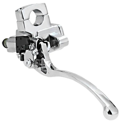 1-Inch Chrome Brake Master Cylinder And Clutch Set For Honda Shadow VTX1800 Kawasaki Vulcan Yamaha Road Star Suzuki