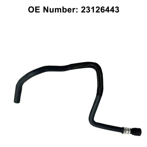 Easy Install Heater Inlet And Outlet Hose Replacement Kit For 2014 2018 Chevrolet Silverado 1500 2500 HD Silverado 1500 LD Cheyenne And GMC Sierra 1500 2014 2019 Sierra 1500 Limited Replaces 23126442 23126443 black hose