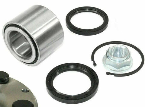 Rear Wheel Hub And Bearing Kit With Seals Retaining Clip And Nut Fits Subaru Legacy AWD 1992 1994 1995 1999 Impreza AWD