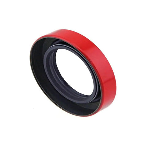 Close-up of red and black seal from 4 Pcs Rear Wheel Bearing Hub Assembly Kit Fits Ford Ranger 8.8 Inch Rear Axle 1984 Through 2009 Replacement OEM WB6408x2 WS8835Sx2 Durable DIY Friendly Install for a Smooth Quiet Ride