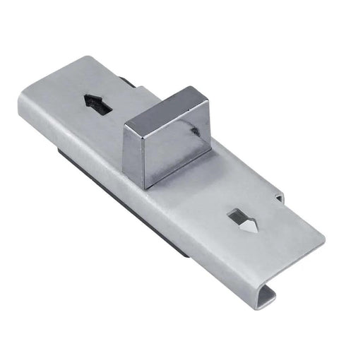 Public Restroom Privacy Door Bolt With Engaged Vacant Indicator And Zinc Alloy Handle, ideal for smooth 90-degree turn