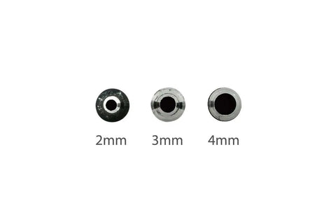 Versatile Screw Punch With 2Mm, 3Mm And 4Mm Tips For Circular Paper Holes Anywhere showing interchangeable punch tips.