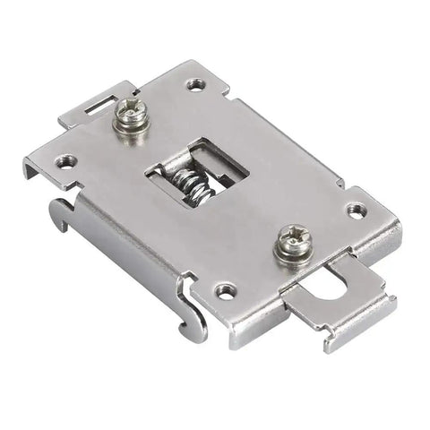35mm Din Rail Mounting Clip Kit Stainless Steel Heavy Duty Fixed Bracket for SSR Relays Contactors Circuit Breakers