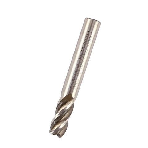 End Mill Set For CNC Milling With High Speed HSS 4 Flutes Straight Shank Cutter 10mm for Steel Iron Wood by BAFOVY