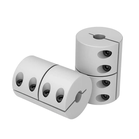 8mm to 8mm rigid shaft coupling D32xL45 aluminum clamp on for CNC machine 3D printer stepper motor servo motor encoder high torque low backlash