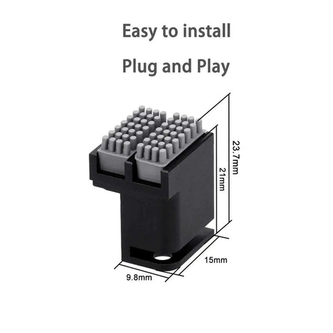 Easy-to-install component from Must-Have 3D Printer Nozzle Wiper Kit All-In-One Maintenance Set for P1P P1S X1 X1C X1E