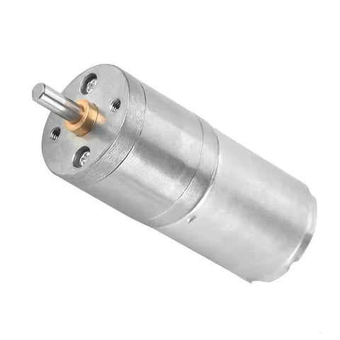 12V DC Gear Motor With Encoder 60RPM 25mm Diameter Precision Metal Gearbox Low Noise High Torque For Electronic Locks DIY Repair