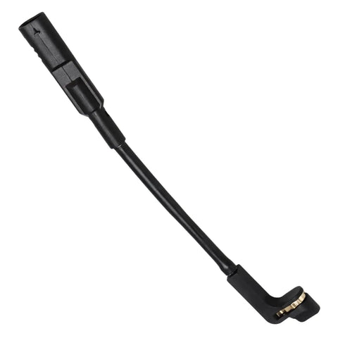 KPALAG front disc brake pad wear sensor with black cable and right-angle connector