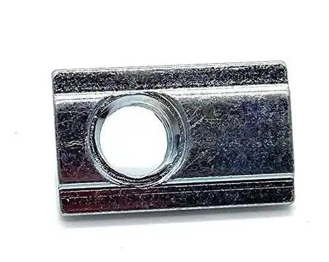 Roll-In T-Nut With Ball Spring 5/16-18, 24 Pack, 15 Series Aluminum Extrusion Compatible With 13040 Profile, close-up view