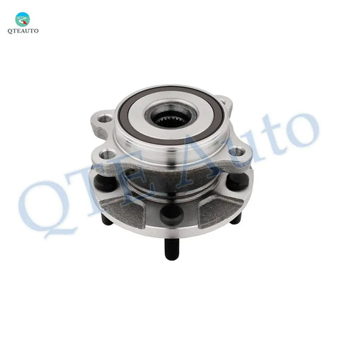 Front view of Pair Of Front Wheel Hub Bearing Assemblies Replacement For 2017 2018 Toyota Corolla IM 2012 2018 Prius V 2006 2008 RAV4.