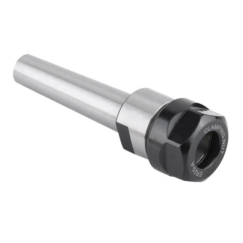 MT2 Collet Chuck Holder for CNC Milling, Taper Collet Arbor Adapter, heavy-duty metal straight shank, pro grade precision tool
