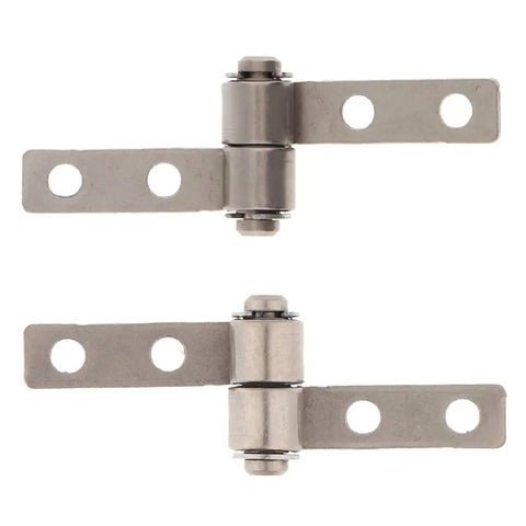 Two Pack Nickel 0.1 N.m 360 Degree Rotation Torque Type Friction Positioning Hinges With 3.3 mm Holes And 19 mm Length For Automotive Use