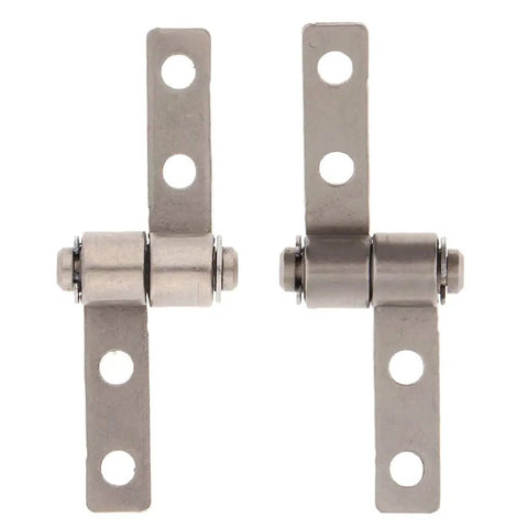 Two Pack Nickel Zero Point One Newton Meter Torque Type Friction Positioning Hinges With 360 Degree Rotation For Three Point Three Millimeter Hole And Nineteen Millimeter Length Rock Solid Build XIBEIKE