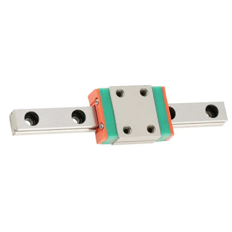 Two Piece LML7B Miniature Linear Rail Guide Set With 7mm Width Slide Block for CNC Machines and 3D Printers, lightweight design