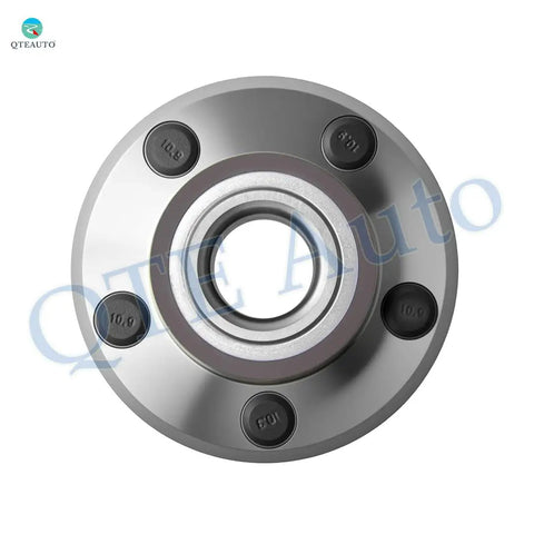 Top view of a Pair Of Front Wheel Hub Bearing Assembly Replacement For 2008-2014 Dodge Challenger And Fits 2007-2014 Charger