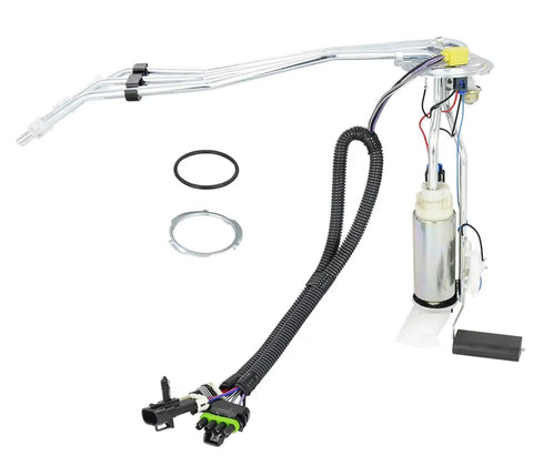 Fuel Pump Module Assembly That Fits Buick LeSabre 1997 1998 1999 Pontiac Bonneville 1997 1999 Oldsmobile 88 LSS Regency 1997 1998 3 8L V6 Replacement Part 19179430 25180048 SP07P1H 1 Year Warranty shown with connectors and components